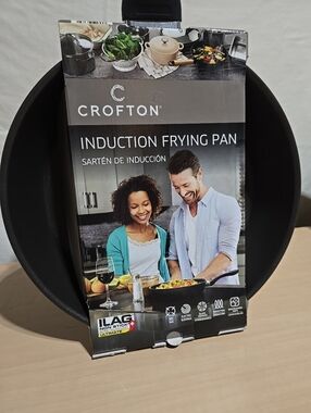 Crofton Black Induction Frying Pan